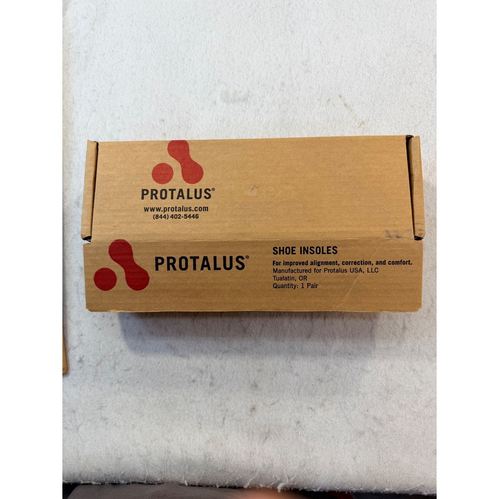 Protalus T100 Thin Series Shoe Insoles Womens Sz 7 Black Green Orthotic Pair new